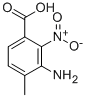 Structure of 3-AMINO-4-METHYL-2-NITROBENZOIC ACID