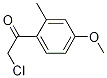 Structure of 2-CHLORO-1-(4-METHOXY-2-METHYLPHENYL)ETHANONE