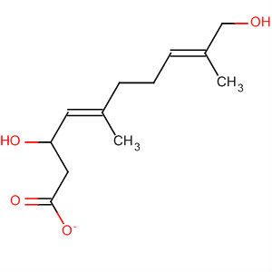 Structure of 2,6-Octadiene-1,8-diol, 2,6-dimethyl-, 8-acetate, (2E,6E)-