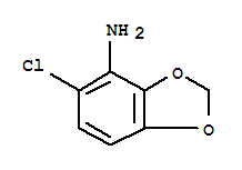 Structure of 5-Chlorobenzo[d][1,3]dioxol-4-amine
