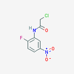 Structure of 2-Chloro-N-(2-fluoro-5-nitrophenyl)acetamide