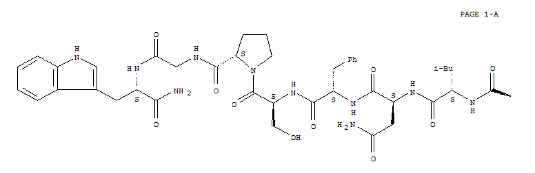 red pigment-concentrating hormone结构式