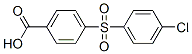 4-[(4-Chlorophenyl)sulfonyl]benzoic acid结构式