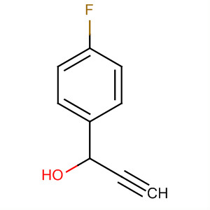 Structure of Benzenemethanol, a-ethynyl-4-fluoro-