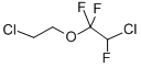 Structure of 2-CHLORO-1-(2-CHLOROETHOXY)-1,1,2-TRIFLUOROETHANE