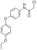 Acetamide, 2-chloro-N-[4-(4-ethoxyphenoxy)phenyl]-结构式