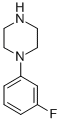 Structure of 1-(3-FLUOROPHENYL)PIPERAZINE