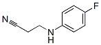 Structure of Propanenitrile,3-[(4-fluorophenyl)amino]-