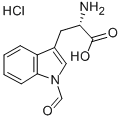 Structure of N-FORMYL-L-TRYPTOPHAN HYDROCHLORIDE