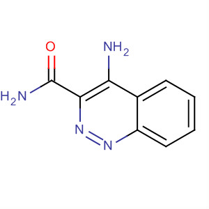 3-Cinnolinecarboxamide, 4-amino-结构式