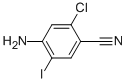 Structure of 4-AMINO-2-CHLORO-5-IODOBENZONITRILE