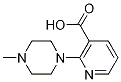 Structure of 2-(4-methylpiperazin-1-yl)pyridine-3-carboxylic acid