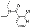2-氯-N,N-二乙基烟酰胺,97%结构式
