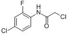 Chemical structure of 2-CHLORO-N-(4-CHLORO-2-FLUOROPHENYL)ACETAMIDE