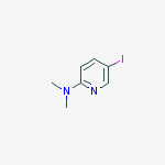 Structure of 2-DiMethylaMino-5-iodopyridine
