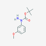 Structure of N1-tert-Butoxycarbonyl 1-(3-Methoxyphenyl)hydrazine