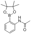 Structure of 2-Acetylaminophenylboronic acid pinacol ester