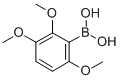 Structure of (2,3,6-TRIMETHOXY)BENZENEBORONIC ACID