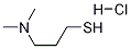 Structure of 1-Propanethiol, 3-(diMethylaMino)-, hydrochloride