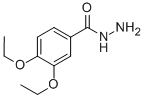 3,4-二乙氧基苯甲酰肼结构式