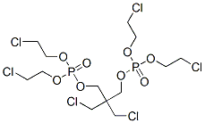 Structure of 2,2-bis(chloromethyl)trimethylene bis(bis(2-chloroethyl)phosphate)