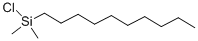 Structure of N-DECYLDIMETHYLCHLOROSILANE