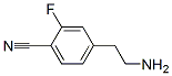 BENZONITRILE,4-(2-AMINOETHYL)-2-FLUORO-结构式