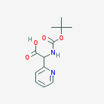 Structure of BOC-DL-(PYRIDIN-2-YL)GLYCINE