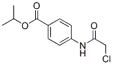 Structure of ISOPROPYL 4-[(CHLOROACETYL)AMINO]BENZOATE
