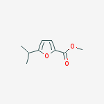 Structure of Methyl 5-propan-2-ylfuran-2-carboxylate