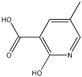 3-Pyridinecarboxylic acid, 1,2-dihydro-5-methyl-2-oxo-结构式