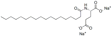 Structure of disodium N-(1-oxooctadecyl)-L-glutamate
