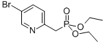 Structure of 2-(DIETHYLPHOSPHONYLMETHYL)-5-BROMOPYRIDINE