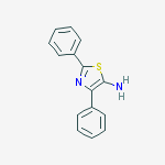 Structure of 2,4-diphenyl-1,3-thiazol-5-amine