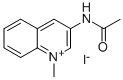 Structure of 3-Acetamido-1-methylquinolinium iodide
