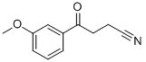 4-(3-METHOXYPHENYL)-4-OXOBUTYRONITRILE结构式