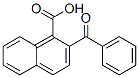 Structure of 2-Benzoyl-1-naphthoic acid