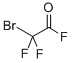 Structure of Bromodifluoroacetyl fluoride