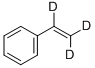 苯乙烯-Α,Β,Β-D3 的化学结构式