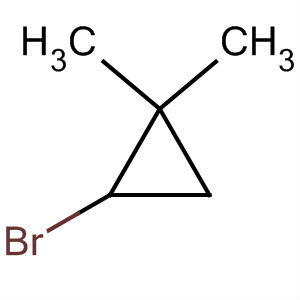 Structure of Cyclopropane, 2-bromo-1,1-dimethyl-