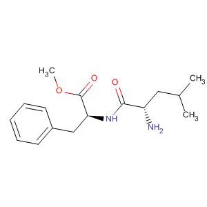 L-Phenylalanine, N-L-leucyl-, methyl ester结构式