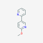 Structure of 2-Methoxy-5-(pyridin-2-yl)pyridine