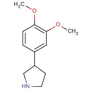 Structure of 3-(3,4-DiMethoxyphenyl)pyrrolidine HCl