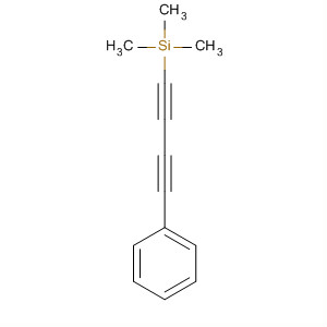 Silane, trimethyl(4-phenyl-1,3-butadiynyl)-结构式