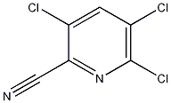 2-Cyano-3,5,6-trichloropyridine结构式