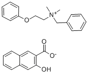 Structure of BEPHENIUM HYDROXYNAPHTHOATE