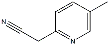 2-(5-methylpyridin-2-yl)acetonitrile结构式