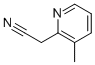Structure of 2-(3-METHYLPYRIDIN-2-YL)ACETONITRILE