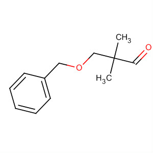 Structure of Propanal, 2,2-dimethyl-3-(phenylmethoxy)-