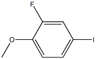 Structure of 2-Fluoro-4-iodo-1-methoxybenzene